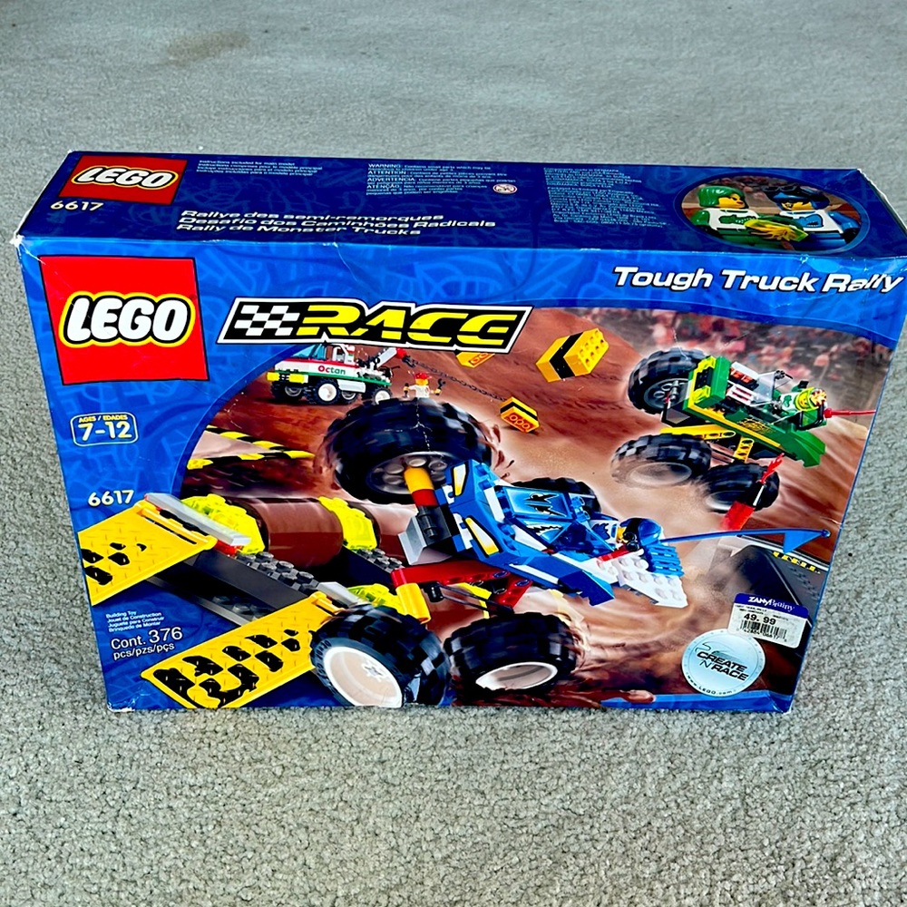 LEGO RACE!!! NEW!! Tough Truck Rally. Discontinued in 2001